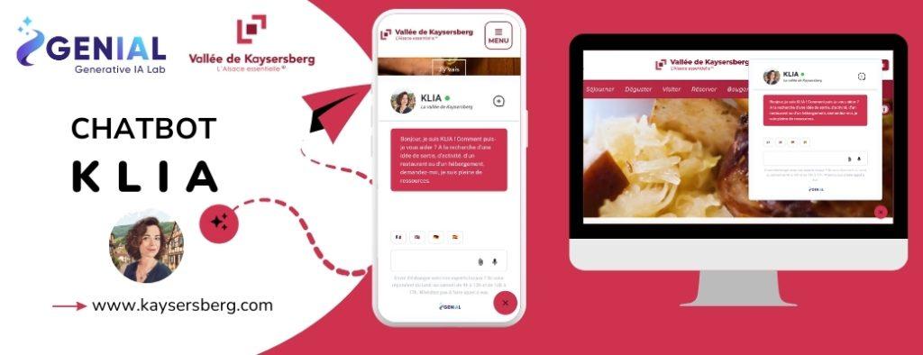 KLIA, chatbot de la vallée de Kaysersberg !